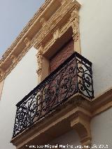 Casa de la Calle Doctor Marañón nº 10. Balcón