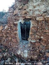 Cortijo de Pedro Requena. Habitación ya derrumbada