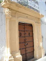Casa de la Calle Francisco Funes nº 5. Portada