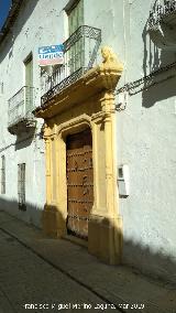 Casa de la Calle Francisco Funes nº 5. Portada