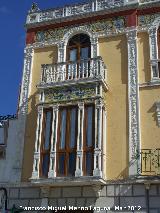 Casa de la Calle del Carmen nº 59. Balcón izquierdo
