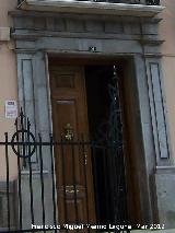 Casa de la Calle del Carmen nº 21. Portada
