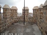 Murallas de Antequera. Terraza de torreón circular