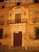 Palacio de los Marqueses de la Peña de los Enamorados. Portada