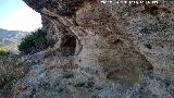 Bobastro. Habitáculos en la ladera sur