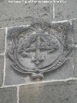 Palacio Obispal de los Marín-Cobo. Escudo derecho