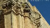 Iglesia de Santa María. Detalle de los capiteles de la torre