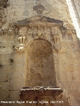 Iglesia de Santa María. Hornacina