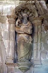 Iglesia de Santa María. Imagen de la derecha del Altar Mayor