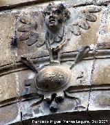 Iglesia de Santa María. Clave de la Portada lateral