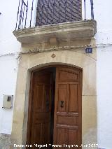 Casa de la Calle Ramrez Duro n 14. Portada