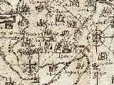 Río Jaén. Mapa 1588