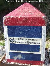 Centro de Interpretación de La Caminería. Hito conmemorativo del Circuito Nacional de Firmes Especiales