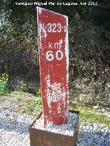 Centro de Interpretación de La Caminería. Hito kilométrico