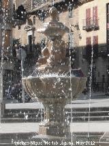 Fuente del Paseo de los Álamos. Fuente central