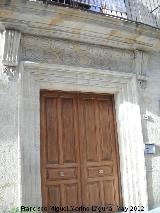 Casa de los Fernández de Moya. Portada