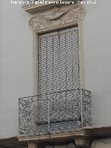 Casa de la Calle Carrera de las Mercedes nº 8. Balcón