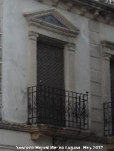 Casa de la Calle Carrera de las Mercedes n 20. Balcn