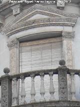 Casa de la Calle Carrera de las Mercedes n� 18. Balc�n esquinero