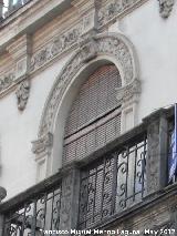 Casa de la Calle Carrera de las Mercedes nº 22. Balcón del segundo piso