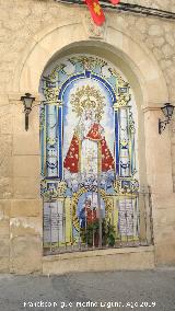 Iglesia de los ngeles. Azulejos