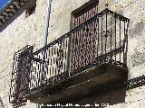 Casa de la Calle Matilla nº 24. Balcón