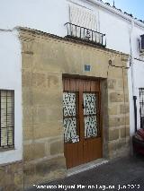 Casa de la Calle Reinosos nº 7. Portada