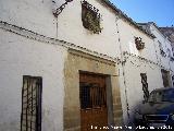 Casa de la Calle Campanario nº 25. Fachada
