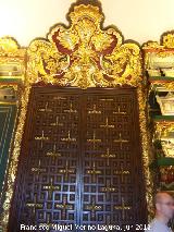 Mezquita Catedral. Sala del Tesoro. Puerta