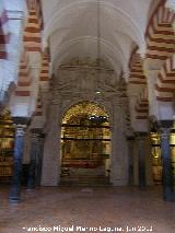Mezquita Catedral. Capilla de los Santos Varones. 
