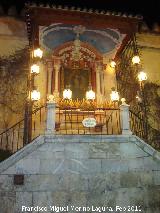 Mezquita Catedral. Altar de la Virgen de los Faroles. 