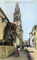 Mezquita Catedral. Altar de la Virgen de los Faroles. Foto antigua