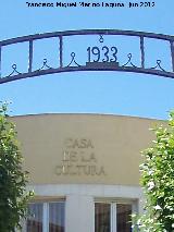 Casa de la Cultura. Año