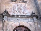 Iglesia de la Encarnación. Detalle de la fachada