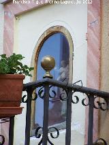 Hornacina de San Cristóbal. 