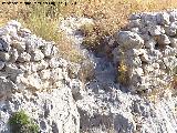 Torre Peñón de Alcalá. Acceso a la torre