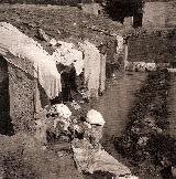 Lavaderos Pblicos. Foto antigua