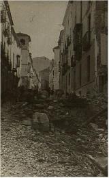 Historia de Jaén. Bombardeo de Jaén. Calle Ancha. San Ildefonso. Consecuencias