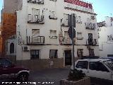 Hornacina del Cristo de la Amargura. Situación en el Palacio de Gracia