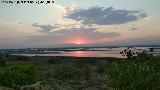 Salinas de Santa Pola. Ocaso