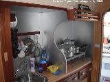 Barco Museo Esteban González. Cocina