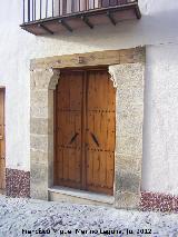 Casa de la Calle Ventanas Bajas de San Lorenzo nº 6. Portada