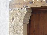 Casa de la Calle Ventanas Bajas de San Lorenzo nº 6. Ménsula