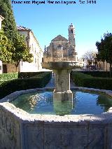 Fuente de la Plaza Vázquez de Molina. 