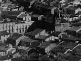 Plaza de la Iglesia. Foto antigua aérea