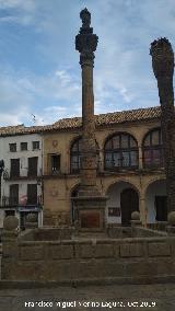 Fuente del Triunfo. Sin cabeza por los daños vandálicos sufridos