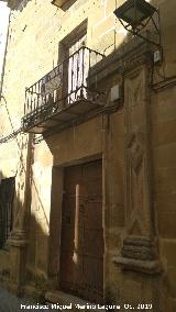 Casa de la Calle Roque Rojas n 9. 