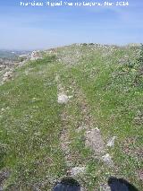 Fortín romano de Cadimo. Muralla