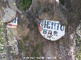 Venta de María. Cartél del aparcamiento