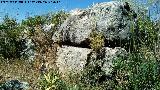 Fortín ibero romano del Peñón del Ajo. Muralla